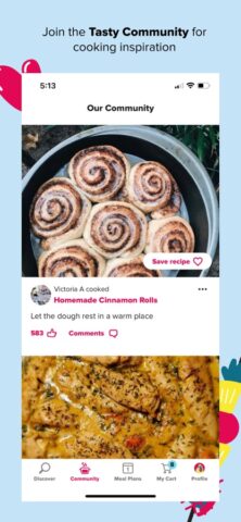 Tasty: Recipes, Cooking Videos لنظام iOS