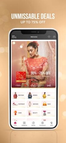 Tata CLiQ Online Shopping App für iOS