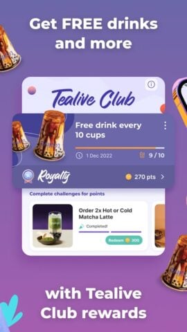 Tealive MY – Order Bubble Tea pour Android