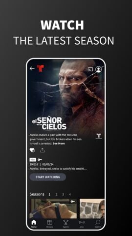 Telemundo: Series y TV en vivo لنظام Android