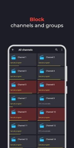 Televizo – IPTV player pour Android