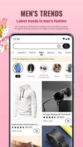 Temu: Shop Like a Billionaire สำหรับ Android