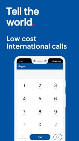 Tesco International Calling untuk Android