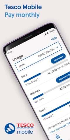 Tesco Mobile Pay Monthly para Android