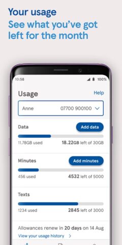 Tesco Mobile Pay Monthly لنظام Android