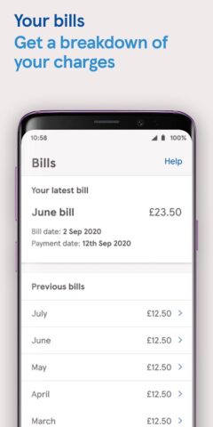 Android용 Tesco Mobile Pay Monthly