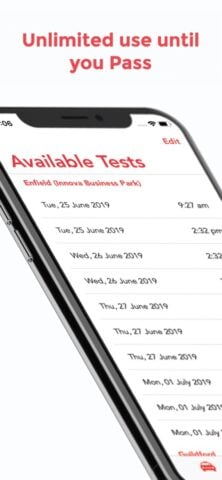 Testi Driving Cancellations UK for iOS