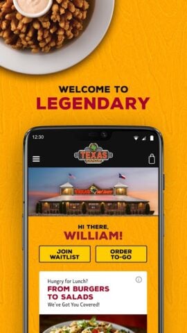 Texas Roadhouse لنظام Android