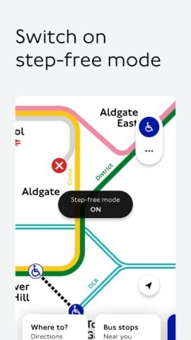 TfL Go: Live Tube, Bus & Rail para Android