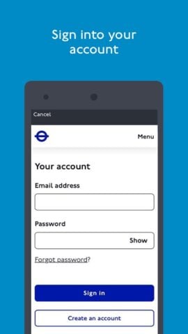 TfL Oyster and contactless สำหรับ Android