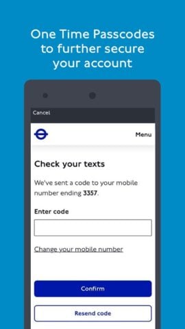 Android 版 TfL Oyster and contactless