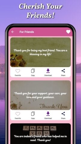 Thank You Messages & Letters para Android