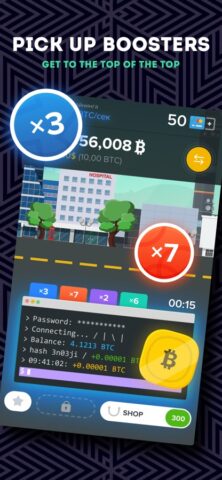 Крипта: игра в Биткоин для iOS