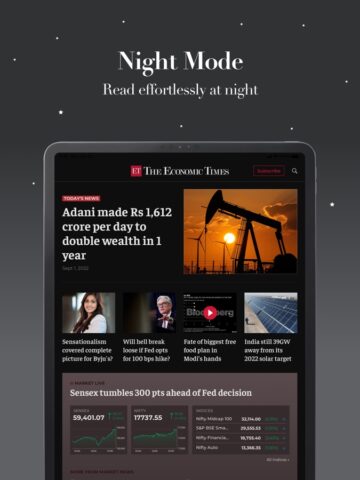 The Economic Times para iOS