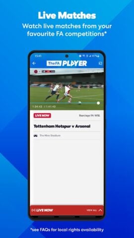 The FA Player لنظام Android