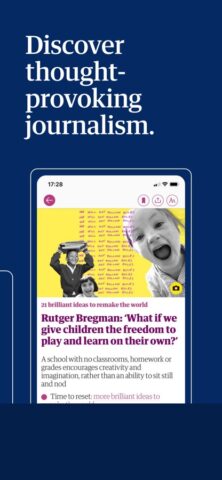 The Guardian – Live World News สำหรับ iOS