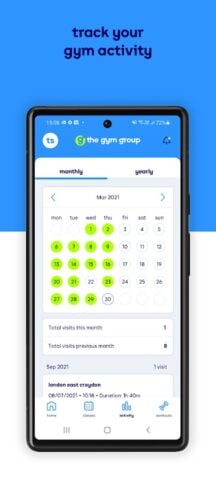The Gym Group per Android