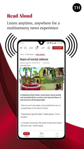 The Hindu: Live News Updates für Android