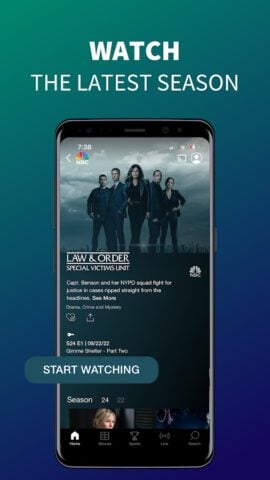 The NBC App – Stream TV Shows pour Android