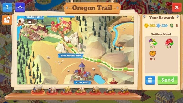 The Oregon Trail: Boom Town สำหรับ Android