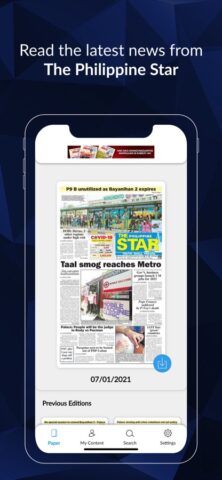 iOS 用 The Philippine Star