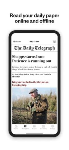 The Telegraph UK Latest News untuk Android