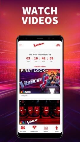 Android 用 The Voice Official App on NBC