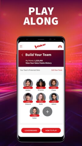 The Voice Official App on NBC per Android