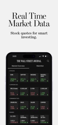 iOS 版 The Wall Street Journal.