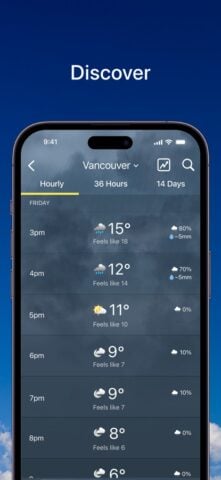 The Weather Network untuk iOS
