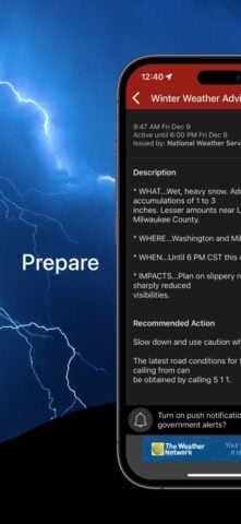 The Weather Network für iOS