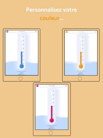 iOS 用 温度計-外気温