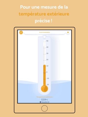 iOS 版 溫度計-外界溫度