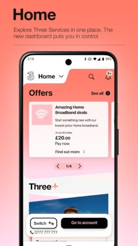 Three for Android