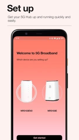 Android 用 Three 5G Broadband