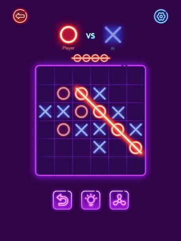 крестики нолики -игры на двоих для iOS