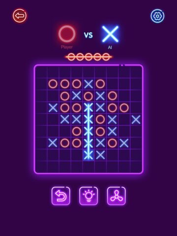 крестики нолики -игры на двоих для iOS