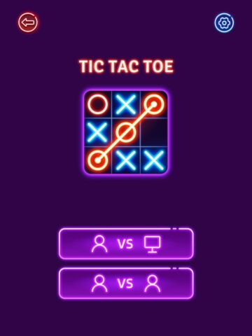 لعبة اكس او – Tic Tac Toe لنظام iOS