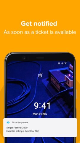 Android용 TicketSwap – Buy, Sell Tickets