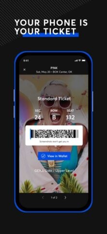 Ticketmaster－Buy, Sell Tickets untuk iOS