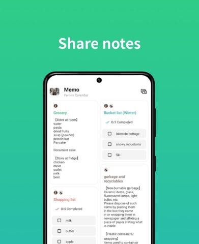 TimeTree — Shared Calendar для Android