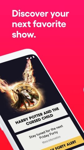 Android용 TodayTix – Theatre Tickets