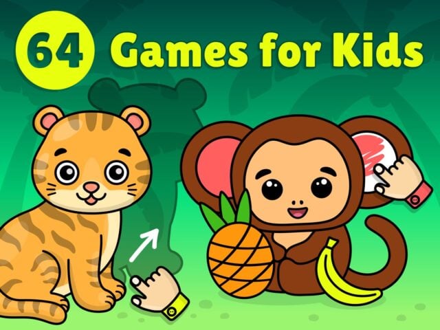 Giochi per bambini di 1-5 anni per iOS
