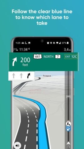 Android 版 GO Navigation – GPS Sat Nav