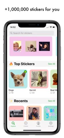 Top Stickers – Sticker Maker para iOS