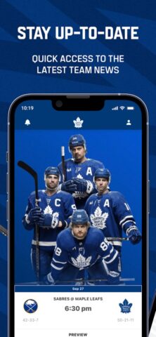 Toronto Maple Leafs สำหรับ iOS