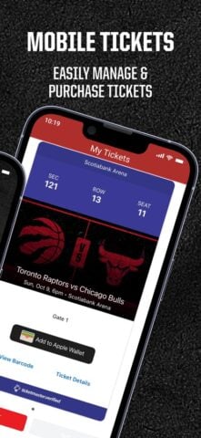 Toronto Raptors pour iOS