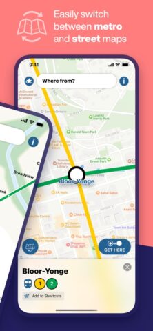 Toronto Subway Map لنظام iOS