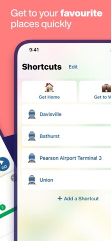 Plan du métro de Toronto pour iOS