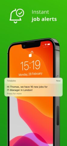 Totaljobs – UK Job Search App untuk iOS